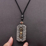 FREE Today: Tibetan Om Mani Padme Hum Dorje Spiritual Power Necklace Pendant