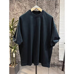 420g Cotton Drop-Shoulder Frayed Edge T-shirt