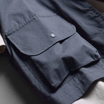 Japanese Style Contrast Color Stitching Fake Two-piece Vest T-shirt