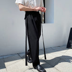 Ribbon Wide-leg Pants