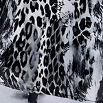 Retro Leopard Print Loose Casual Shirt