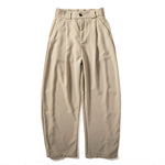 Drape Loose Straight Casual Trousers