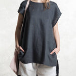 Zeagoo Top Short Front and Back Long Bat Short-sleeved T-shirt for Women Casual Work Office Loose Fit 2026 | Under $40