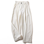 Drape Loose Straight Casual Trousers