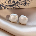 Square Pearl Earrings
