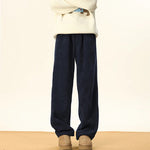 Thick Cotton Casual Corduroy Straight Wide-leg Pants