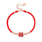 Buddha Stones 12 Chinese Zodiac Lucky Red String Bracelet