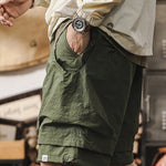 Gorpcore Layered Quick-dry Cooling Outdoor Utility Cargo Shorts
