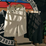 Wide-leg Casual Cotton Shorts