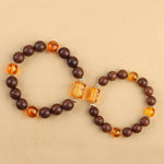 Buddha Stones Natural Phoebe Zhennan Wood Om Mani Padme Hum God Of Wealth Crystal Protection Bracelet (Extra 40% Off | USE CODE: FS40)