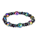 Buddha Stones Rainbow Hematite Wellness Bracelet