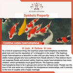 Buddha Stones White Jade Koi Fish Lotus Blessing Necklace Pendant