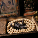 Buddha Stones 108 Mala Beads Abelia Biflora Wood Warding Off Evil Spirits Wrist Mala