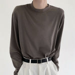 Solid Long Sleeve T-shirt