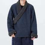 Thick Retro Slanted Jacket