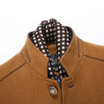 Stand Collar Slim Coat