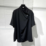 Irregular Loose Button-down Shirt