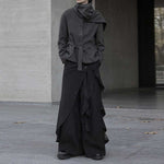 Irregular Ribbon Wide-leg Pants