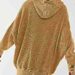 Zeagoo Women's Cardigan Zipper Sweater Loungewear Outerwear Hoodie Long Jacket