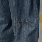 Cropped Loose-fitting Casual Jeans