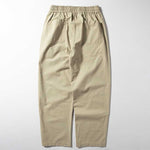 Elastic Waist Drawstring Loose Straight Leg Pants
