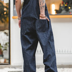 Retro Denim Overalls