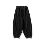 Retro Loose Straight Wide-leg Pants