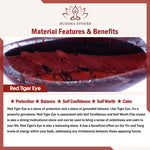 Buddha Stones "All the Best for Love and Harmony" Stone Quartz Bracelet Includes Gift Message Card