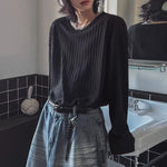 Loose-fitting Crew Neck Base Layer T-shirt