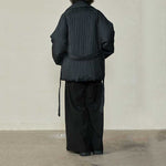 Winter Waist Cinched White Duck Down Warm Jacket