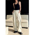 Three-dimensional Tailoring Stitching Wide-leg Jeans