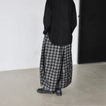Womenâ€™s Retro Plaid Loose-fitting Tulip Pants