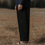 Summer Linen Loose Cropped Pants