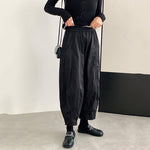 Casual Wide Leg Nine Point Harem Pants