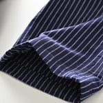 Striped Loose Straight Casual Pants