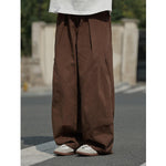 Retro Loose-fitting Casual Wide-leg Pants