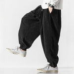 Loose Corduroy Harem Pants
