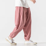 Loose Corduroy Harem Pants