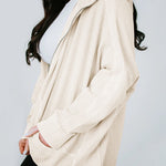 Zeagoo Women's Cardigan Zipper Sweater Loungewear Outerwear Hoodie Long Jacket