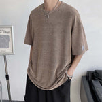 Small Neck Casual Short Sleeve T-Shirt