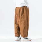 Japanese-Style Loose-Fit Cargo Bloomers
