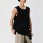 American Textured Loose Casual Vest