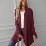 Zeagoo Women's Cable Knit Oversized Dressy Cardigan Jackets Long Sleeve Cardigan Sweaters