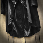 Irregular Hem Stage Performance Long Shirts