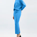 Zeagoo Women's Casual Loose Fashion Long Skirt Two-piece Set