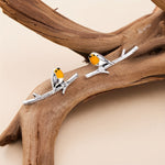 Cartoon Tier Bird Earrings