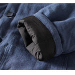 Retro Buttoned Hooded Warm Cotton Coat