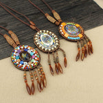 Buddha Stones Mandala Pattern Beads Creativity Necklace Pendant