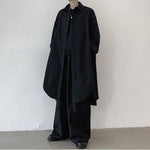 Dark Side Slit Long Sleeve Shirt