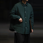 Lapel Loose Casual Thick Jacket
